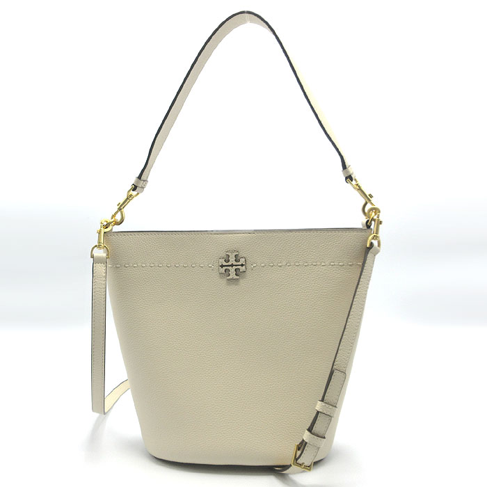 美品 トリーバーチ レザー 2way ショルダーバッグ マックグロー ベージュ TORY BURCH トリーバーチ ショルダーバッグ レディース マック