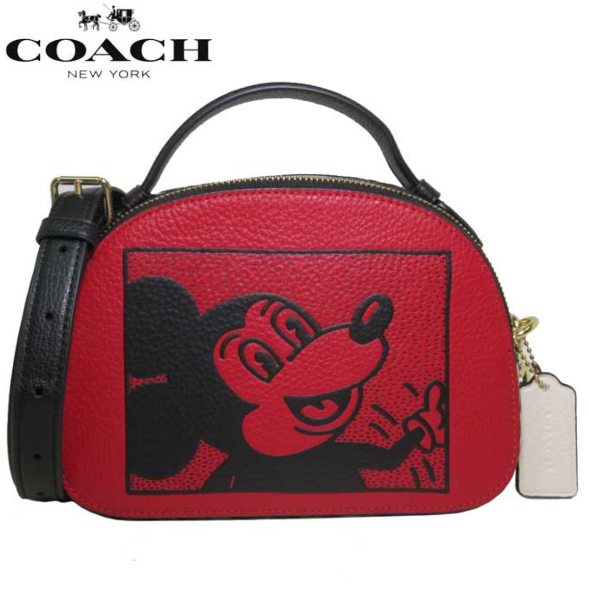 COACH＆キースヘリングコラボ限定モデル.斜め掛け