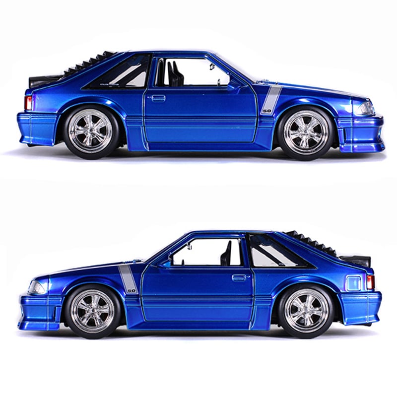 JADATOYS 1:24 BTM 1989 Ford Mustang GT ミニカー | I