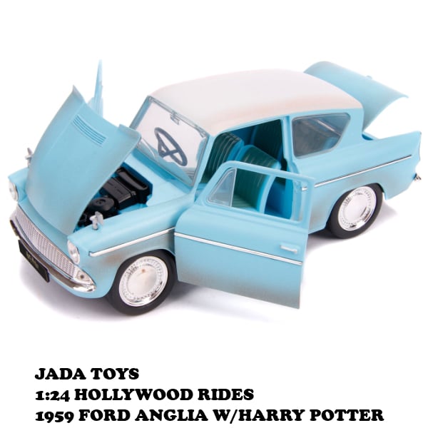 1:24 HARRY POTTER 1959 FORD ANGLIA w/HARRY POTT