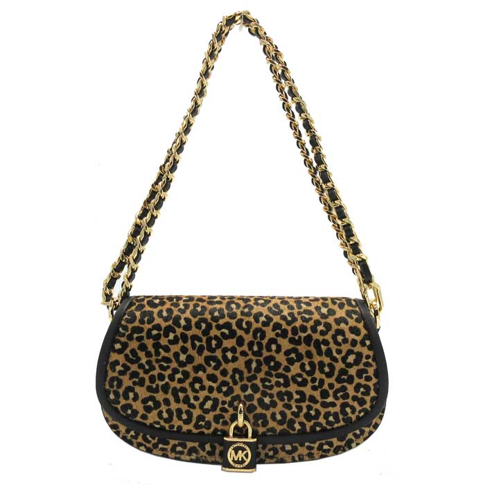 マイケルコース ショルダーバッグ レオパード柄 スモール