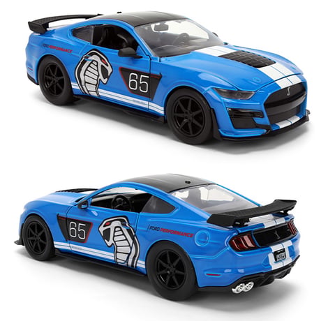 JADATOYS 1:24 BTM 2020 Ford Mustang Shelby GT500ミニカー