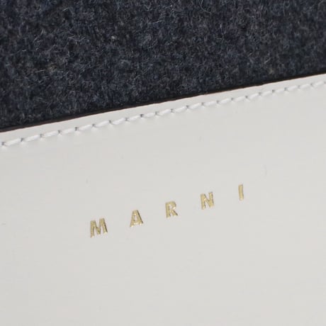 マルニ MARNI トートバッグ ブランド 2WAY ショルダー ミュゼオ カラーブロック ブランドSHMPV01Q00　P5070　ZO281グレー系 ホワイト系