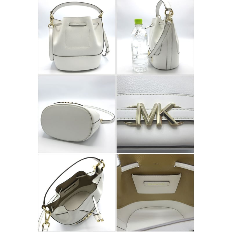 マイケルコース ショルダーバッグ レザー リード ミディアム バケット  