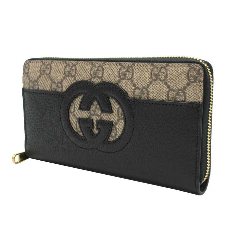 グッチ 長財布 GUCCI カットアウト インターロッキングG グッチ 長財布 GUCCI カットアウト インターロッキングG