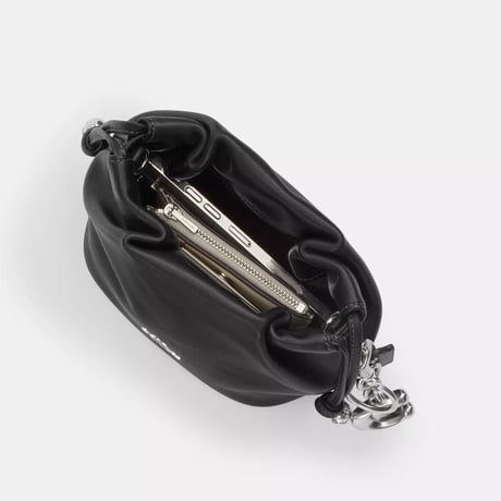 🎀コーチ COACH　フェイ ミニ ドローストリング バッグ・ルーシング　CDB67 SV/BK