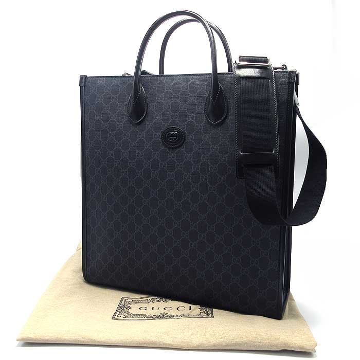 極美品 グッチ ミスGG インターロッキング トートバッグ 2way レザー グッチ トートバッグ GUCCI インターロッキングG レザー GG