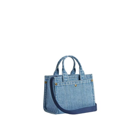 🎀コーチ COACH カーゴ トート バッグ 20  CZ100 B4/IN｜デニムトート
