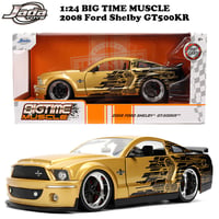 JADATOYS 1:24 BTM 2008 Ford Mustang Shelby GT500KR ミニカー