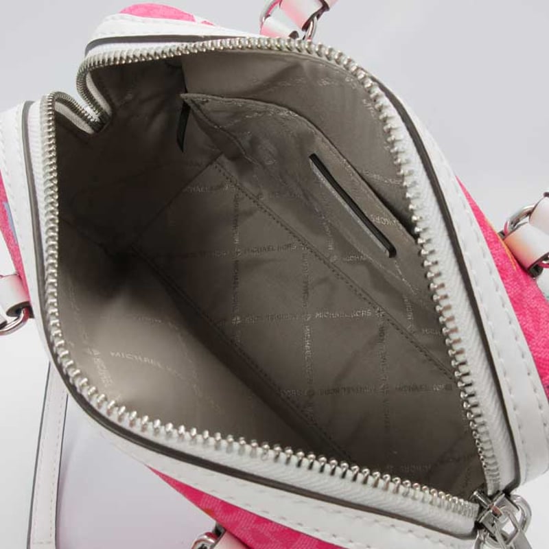 マイケルコース ハンドバッグ トラベル プリント ミニ ボストン 2WAY