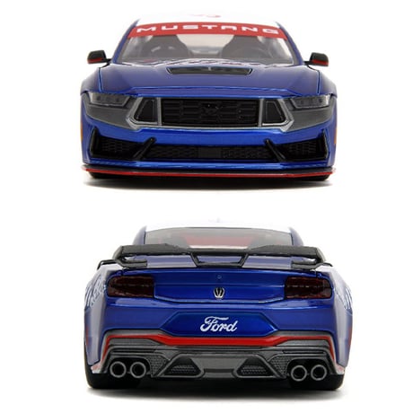 JADATOYS 1:24 BTM 2024 Ford Mustang Dark Horse ミニカー