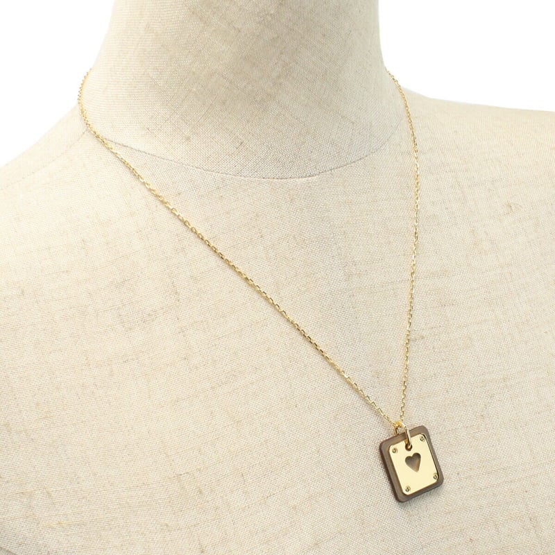 【目を惹く♪】HERMES★Eurydice ショートペンダント エルメス HERMES ペンダント ネックレス アス ドウ クール