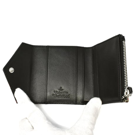 Vivienne Westwood ヴィヴィアン ウエストウッド 51150008-10256-O209 三つ折り財布 DERBY ENVELOPE BILLFOLD レディース