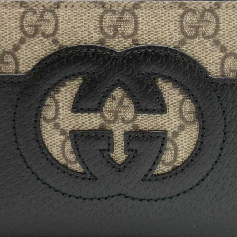グッチ 長財布 GUCCI カットアウト インターロッキングG グッチ 長財布 GUCCI カットアウト インターロッキングG