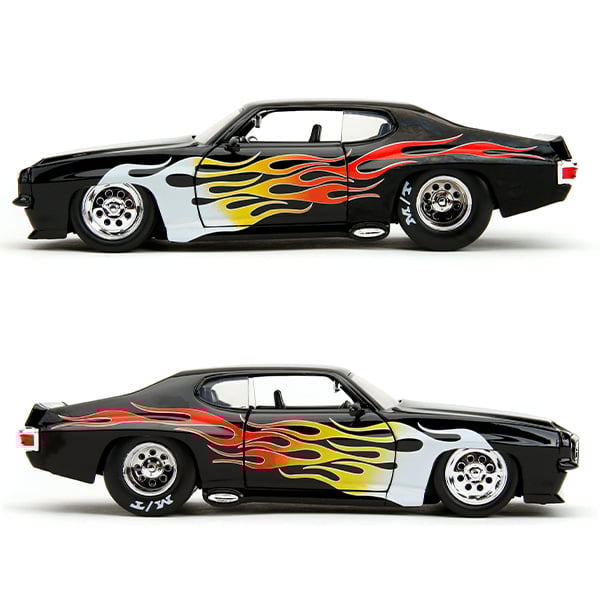 JADATOYS 1:24 BTM 1971 Pontiac GTO Judge ミニカー |