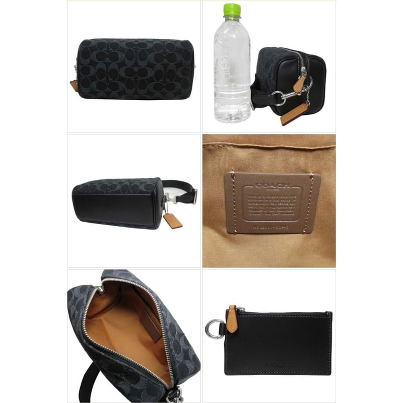 コーチ ショルダーバッグ COACH デニム シグネチャー アクセル  