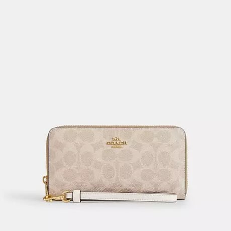 🎀コーチ COACH ロング ジップ アラウンド ウォレット