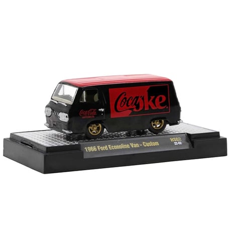 M2 MACHINES 1:64 COCA-COLA 1966 Ford Econoline Van Custom【コカコーラ】ミニカー