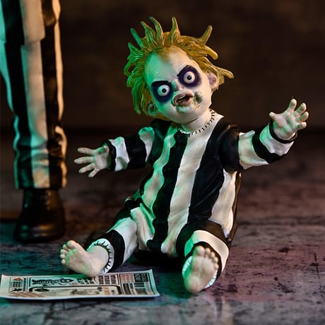 ビートルジュース 7"アクションフィギュア STRIPED SUIT【NECA】
