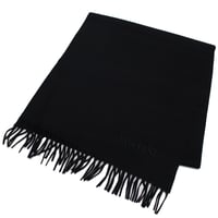 ミッソーニ MISSONI カシミア 100% マフラー 6345 7 NERO ブラック メンズ レディース warm-01