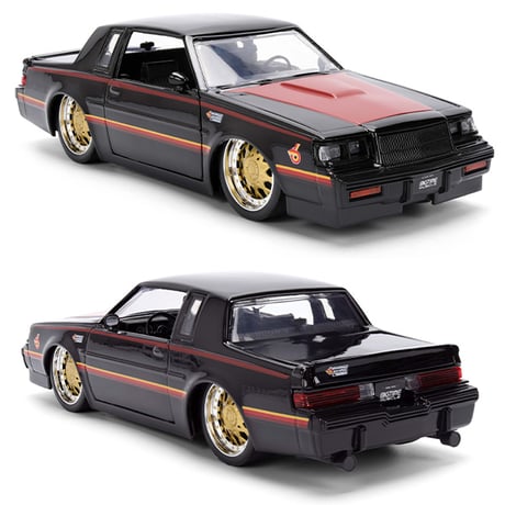 JADATOYS 1:24 BTM 1987 Buick Grand National ミニカー
