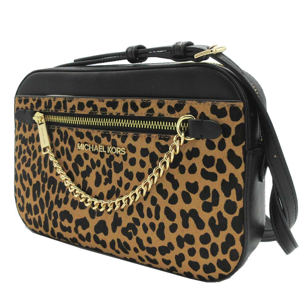 MICHAEL KORS レオパード柄 ショルダーバッグ マイケルコース バッグ ショルダーバッグ レザー レオパード柄