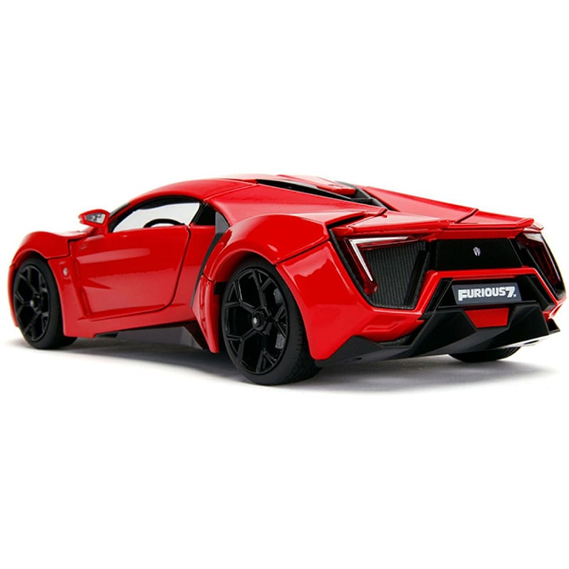 JADATOYS 1:18 ワイルドスピードダイキャストカー LYKAN HYPERSPORT