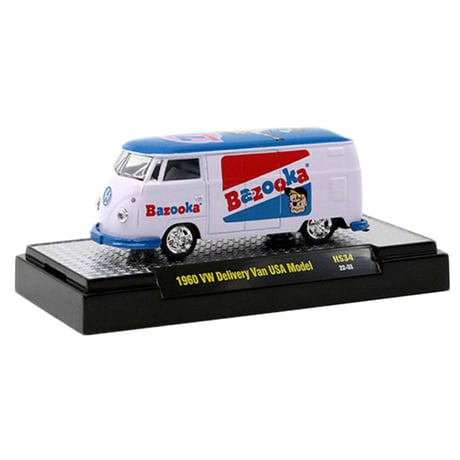 M2 MACHINES 1:64 BAZOOKA 1960 VW Delivery Van Model 【バズーカ】ミニカー
