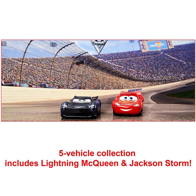 MATTEL 1:55 DISNEY PIXAR CARS 3 PISTON CUP SET【