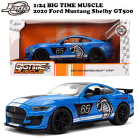 JADATOYS 1:24 BTM 2020 Ford Mustang Shelby GT500ミニカー
