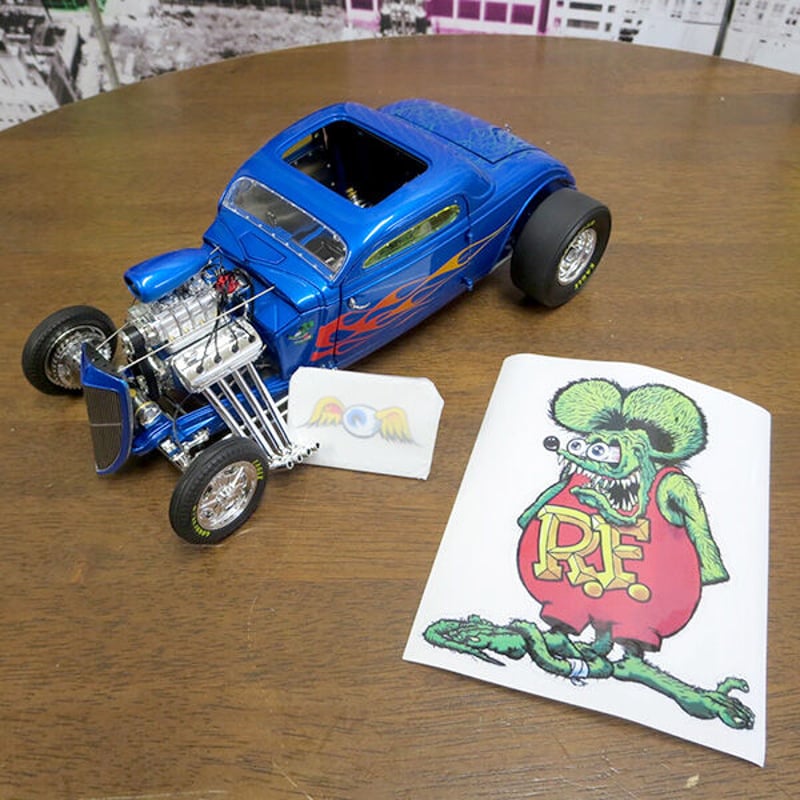 ラットフィンクAUTO WORLD 1:30 RAT FINK 1929その名は - ミニカー