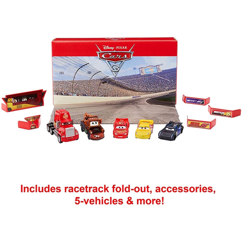 MATTEL 1:55 DISNEY PIXAR CARS 3 PISTON CUP SET【