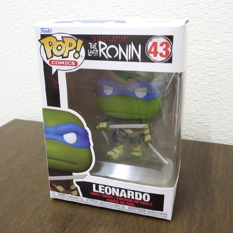 POP! COMICS VINYL FIGURE TURTLES THE LAST RONIN LEONARDO【FUNKO】