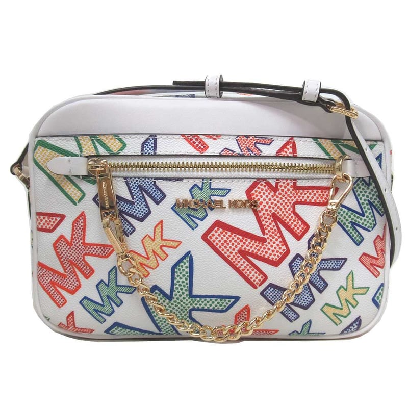 マイケルコース ショルダーバッグ プライド PVC ラージ ジップ  