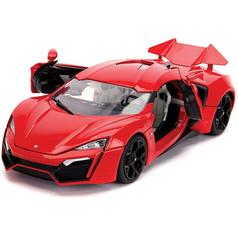 JADATOYS 1:18 ワイルドスピードダイキャストカー LYKAN HYPERSPORT