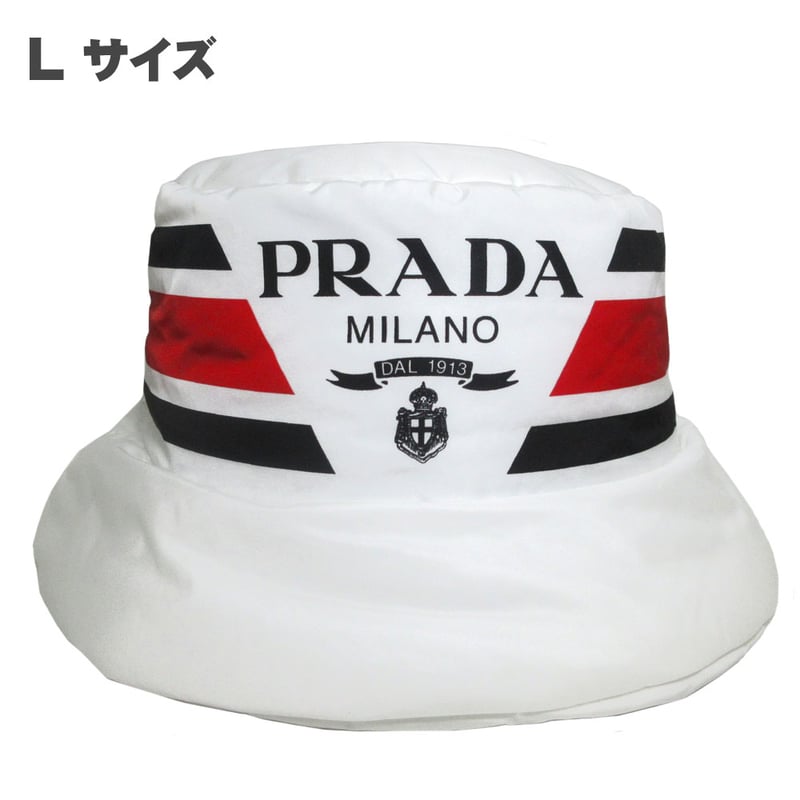 貴重Lサイズ re nylon前 prada プラダ バケットハット