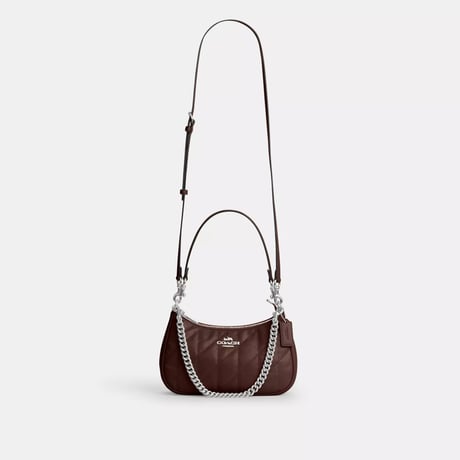 🎀コーチ COACH　テリ ショルダー バッグ・キルティング　CDY83 SVMPL