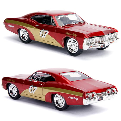 JADATOYS 1:24 BTM 1967 Chevy Impala SS ミニカー