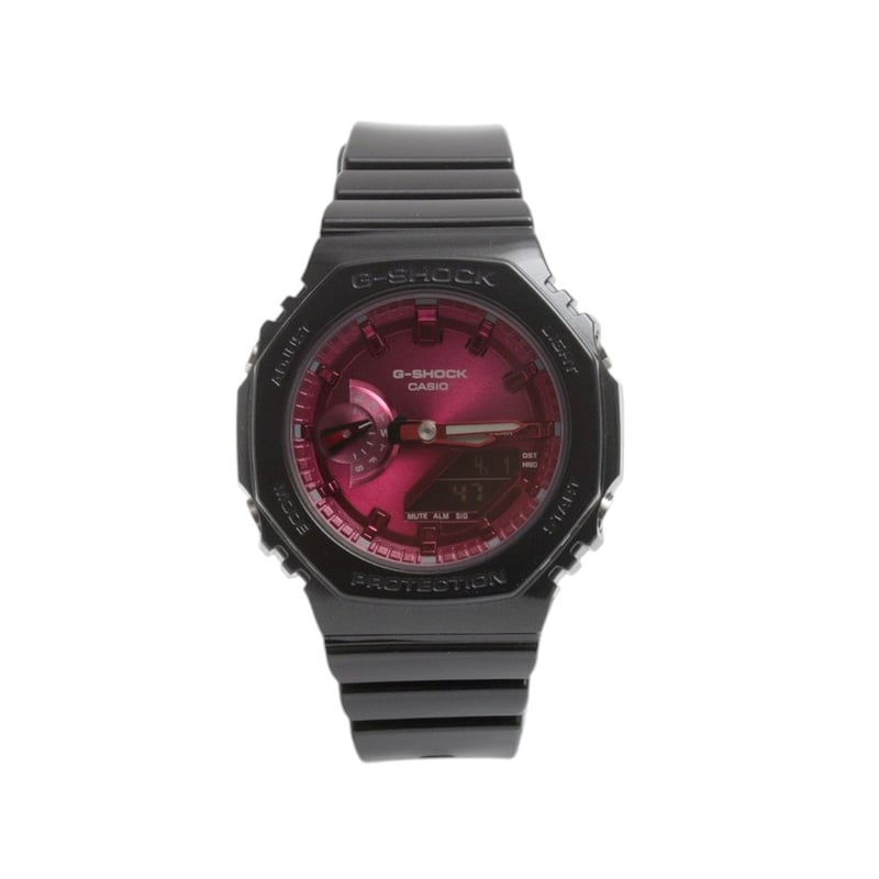 ジーショック カシオ正規品 Black&Red GMA-S2100RB-1AJF Amazon.co.jp: [カシオ] 腕時計 ジーショック 【国内正規品