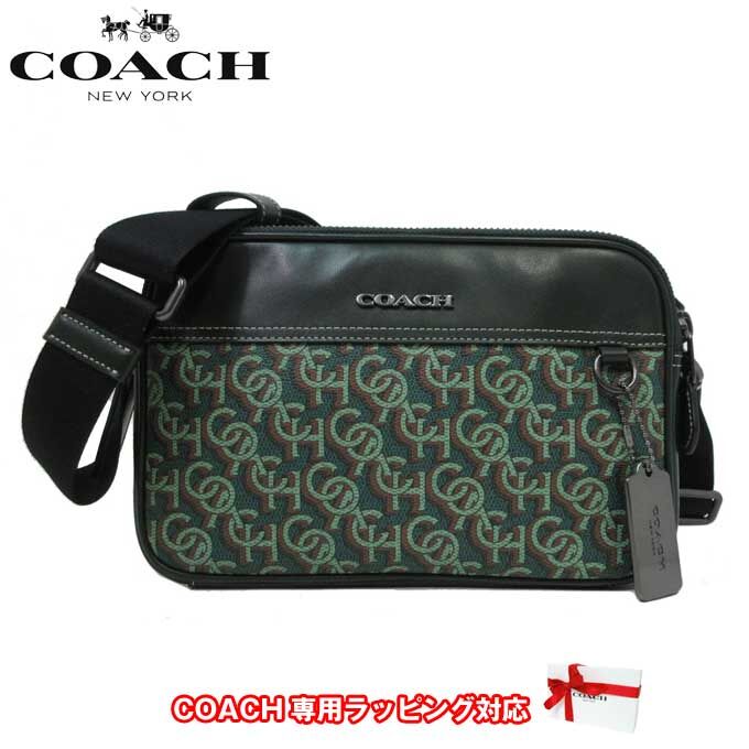 コーチ ショルダーバッグ COACH グラハム クロスボディ PVC
