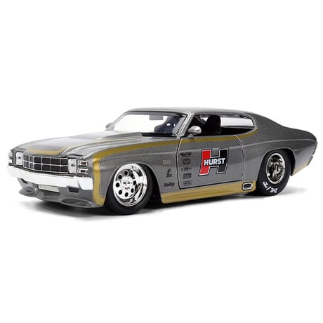 JADATOYS 1:24 BTM 1971 Chevy Chevelle SS ミニカー
