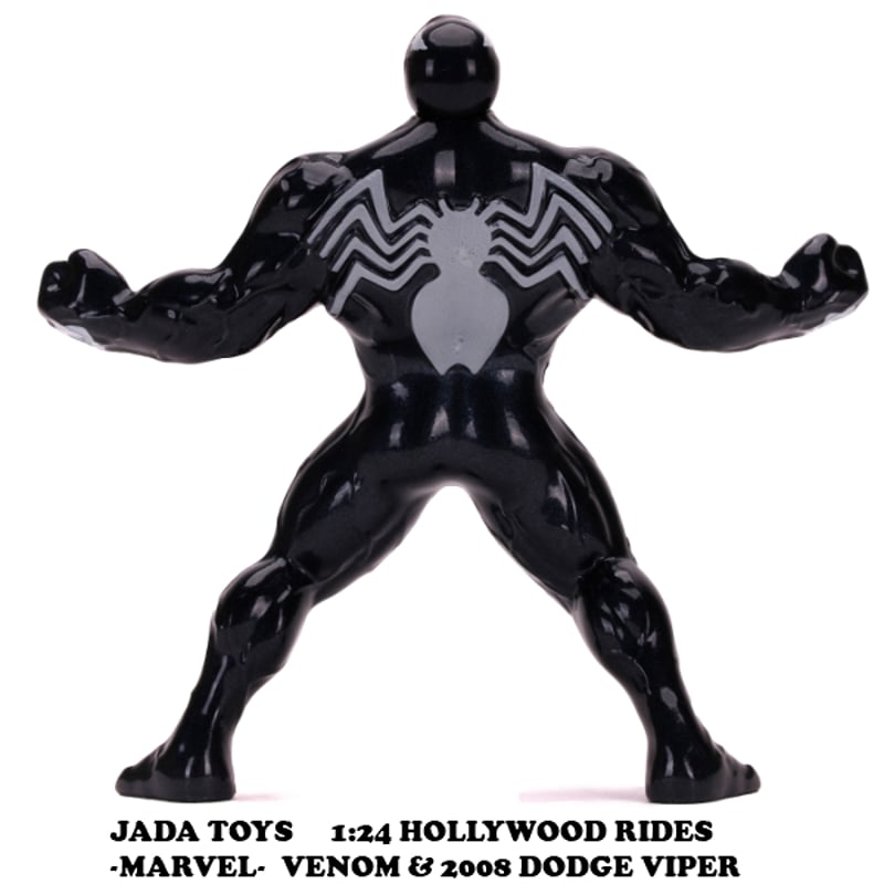 1:24 MARVEL SPIDER-MAN VENOM & 2008 DODGE VIPER