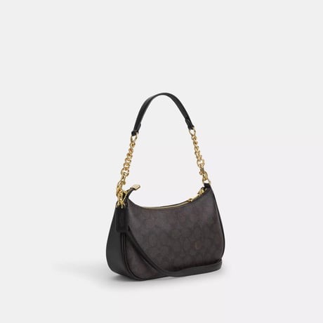 🎀コーチ COACH　テリ ショルダー バッグ・シグネチャー キャンバス　CV933 IMXAQ