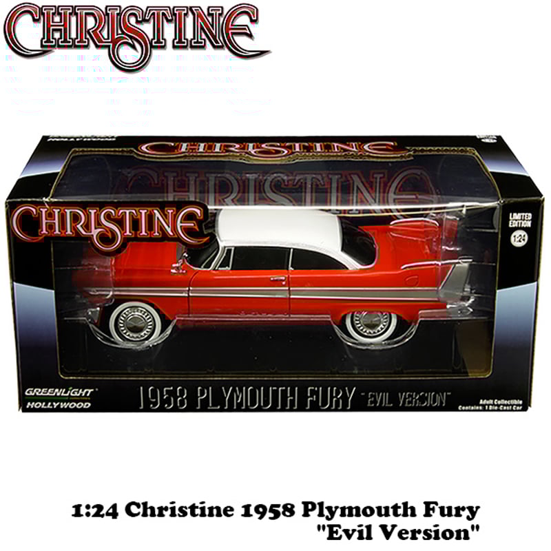 1:24 CHRISTINE 1958 PLYMOUTH FURY EVIL VERSION
