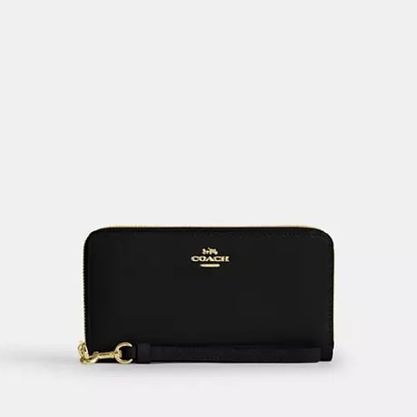 🎀コーチ COACH　ロング ジップ アラウンド ウォレット　CEC19 IMBLK