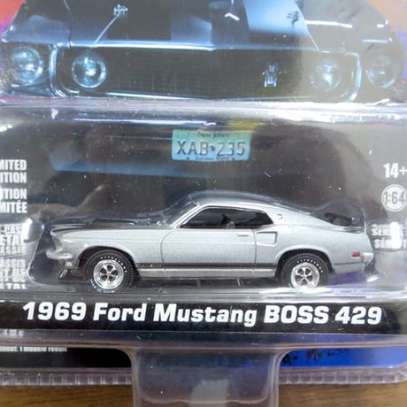 1:64 John Wick 1969 Ford Mustang BOSS 429【ジョン・ウィック】ミニカー