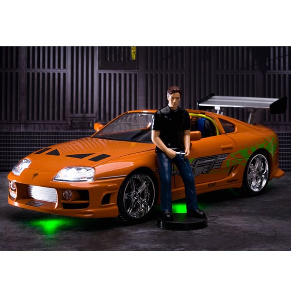 JADATOYS 1:18 ワイルドスピードダイキャストカー Brian's