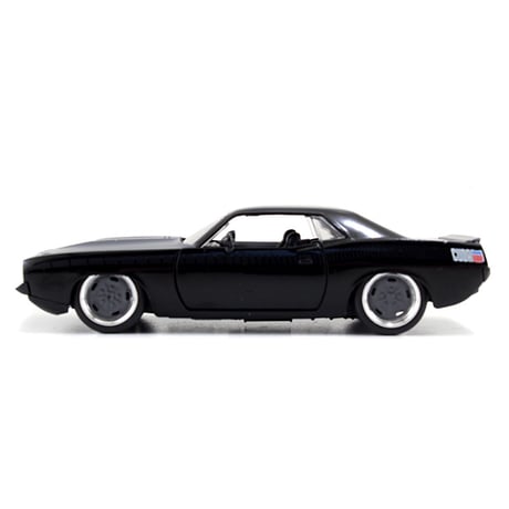 JADATOYS 1:32 ワイルドスピードダイキャストカー LETTY's Plymouth Barracuda