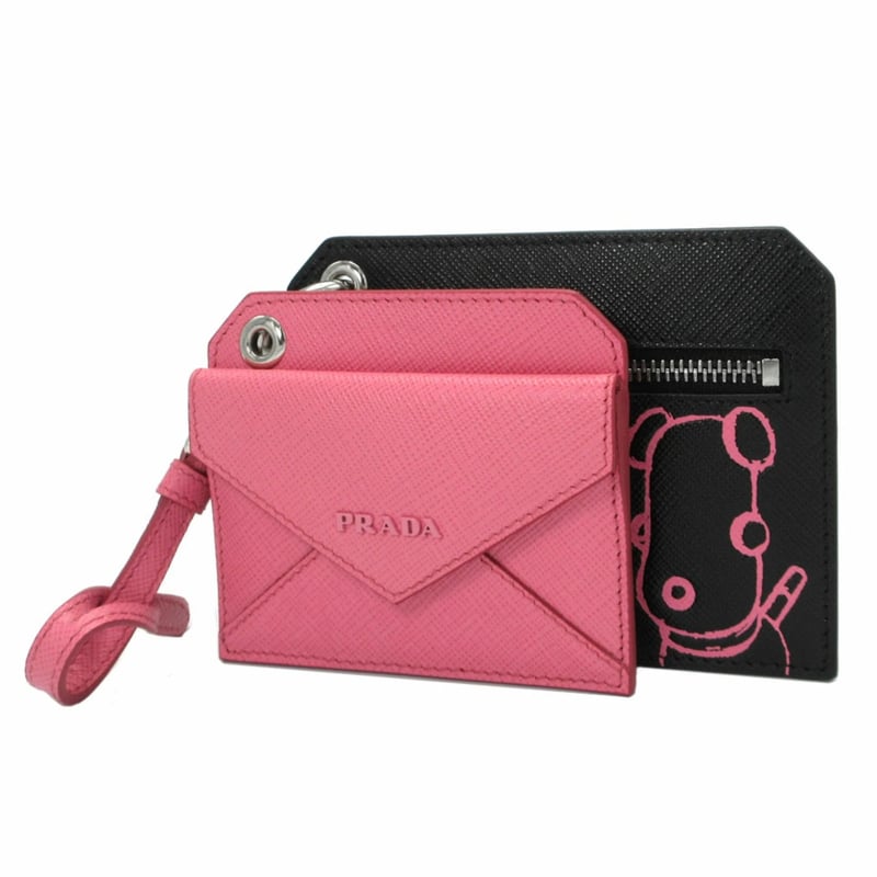 プラダ カードケース PRADA ドッグイラストミラー付き バッグ プラダ カードケース PRADA ドッグイラストミラー付き バッグ