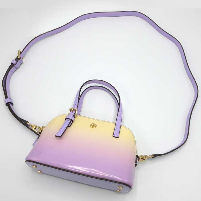 トリーバーチ TORY BURCH エマーソン ディップ ダイ ドームサッチェル 